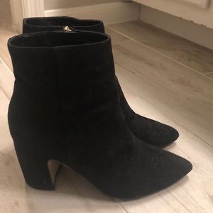 Sam Edelman suede booties